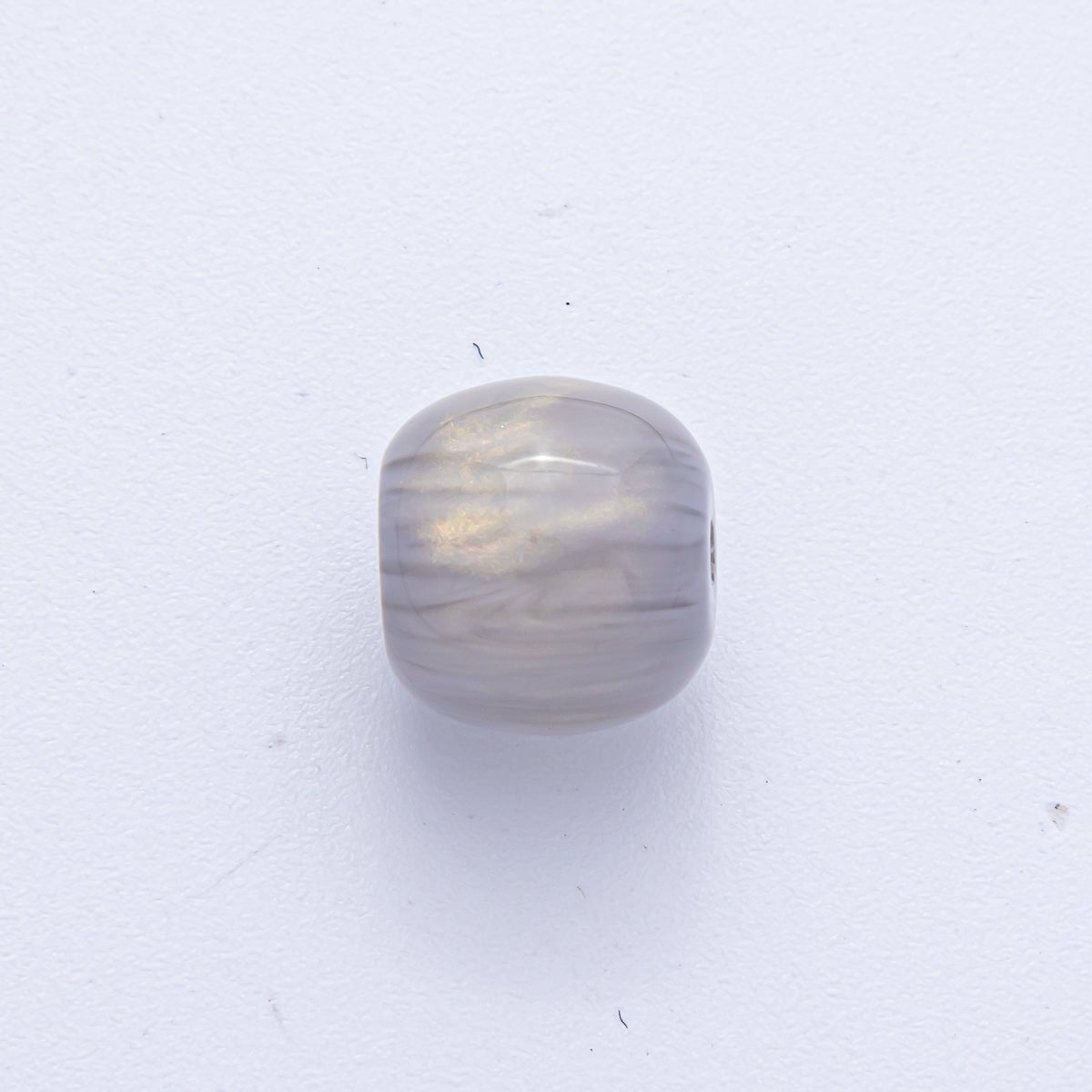 10 pcs 12mm Green, White, Black, Yellow, Purple, Blue, Red, Grey, Pink Glitter Round Resin Bead Set | B584 - B600