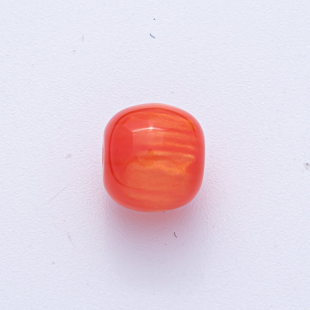 10 pcs 12mm Green, White, Black, Yellow, Purple, Blue, Red, Grey, Pink Glitter Round Resin Bead Set | B584 - B600