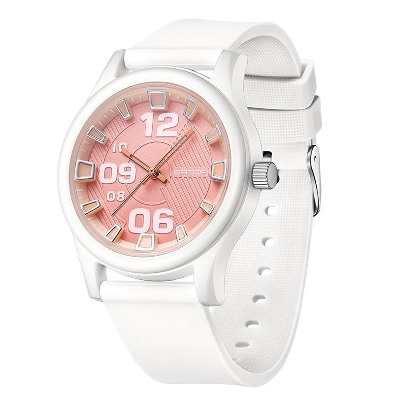 Color-blocking Waterproof Silicone Strap Kids&