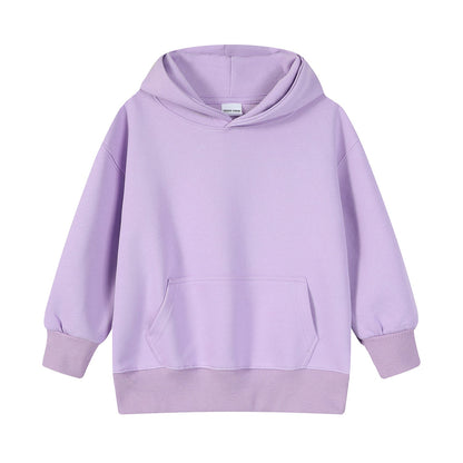 Hooded Pocket Pullover Sweatshirt Parent-Child Style