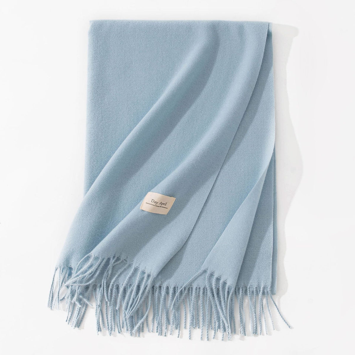 Pure Color Artificial Cashmere Scarf Women&