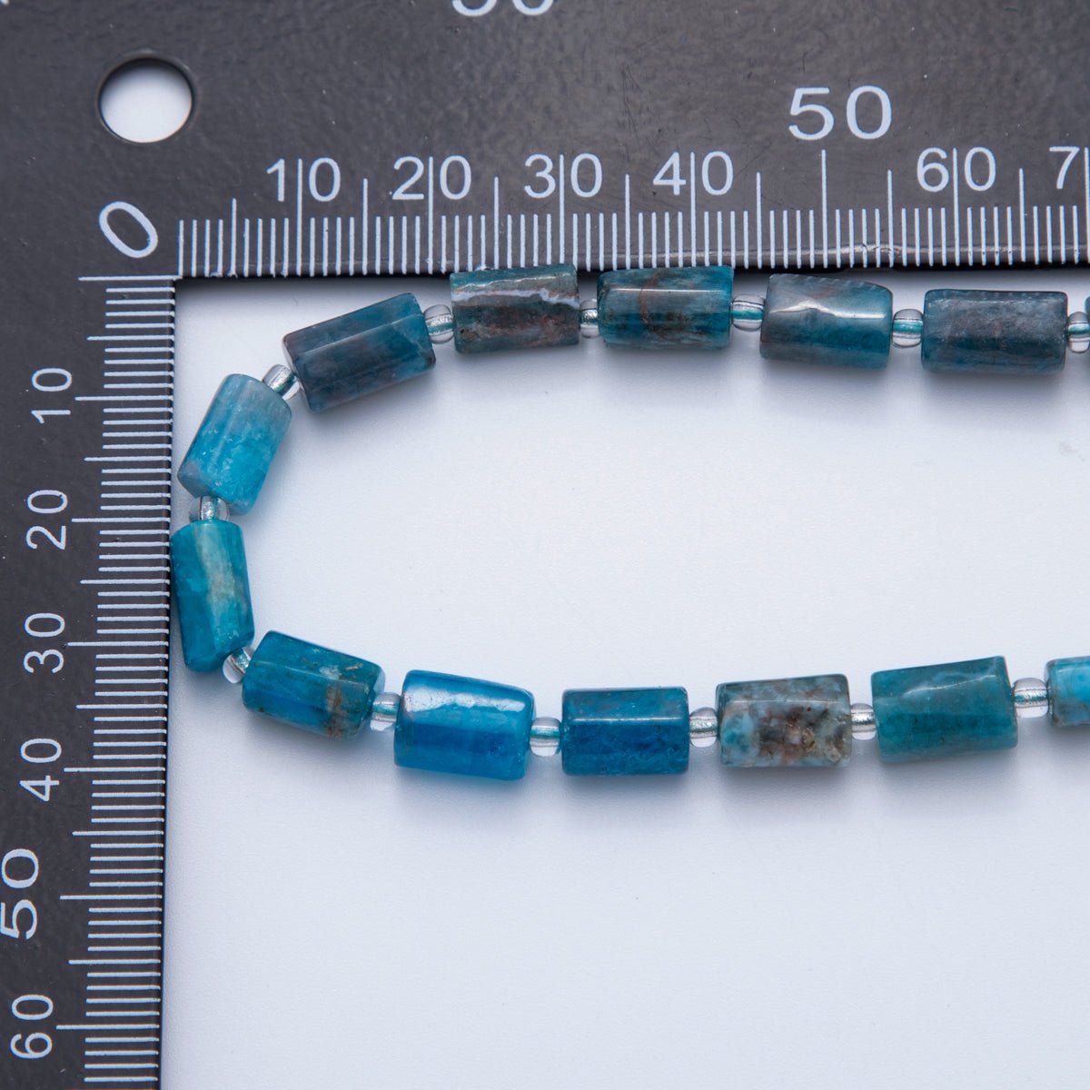10.5mm Bead Natural Gemstone Cylinder Tube Strand Finding | WA-1504