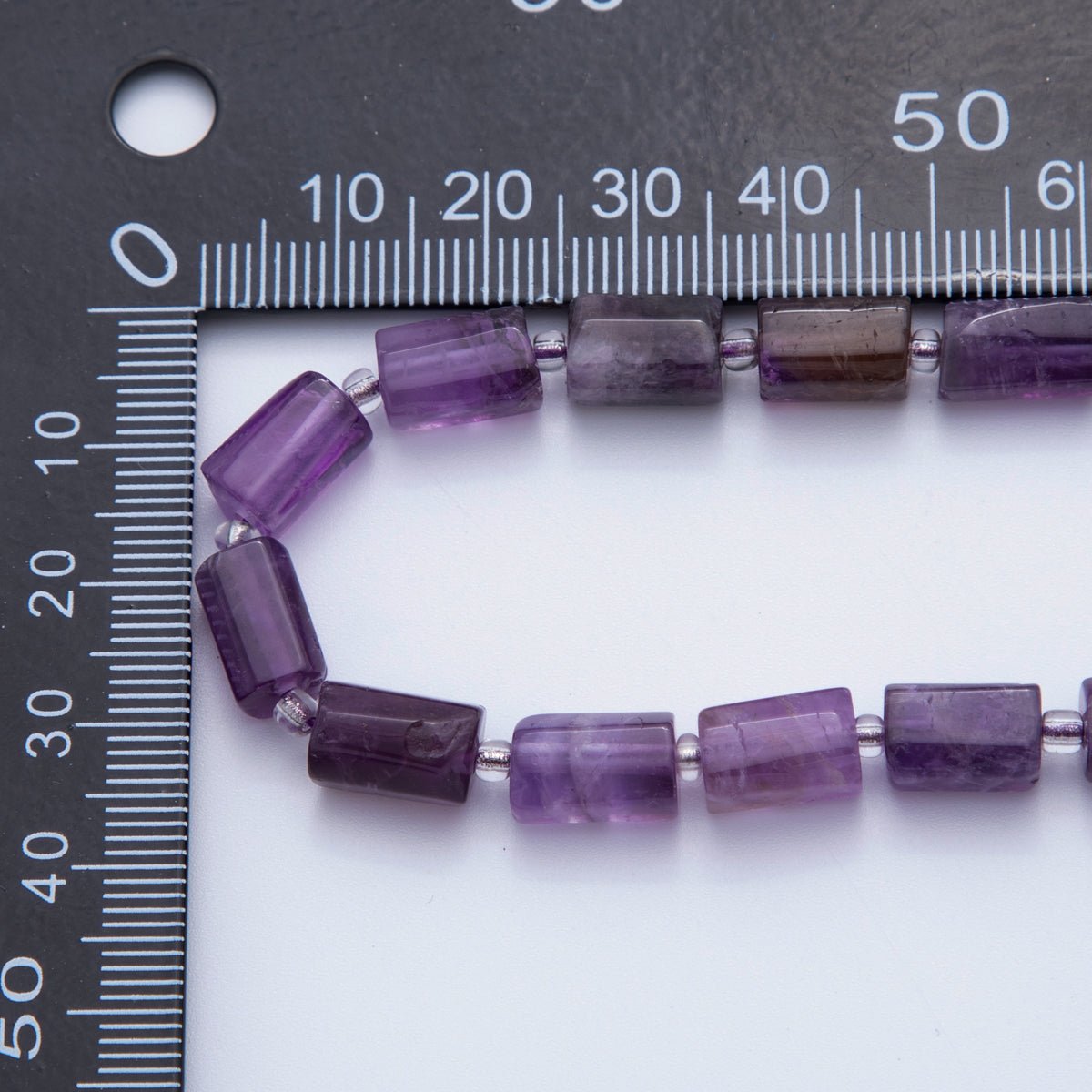 10.5mm Bead Natural Gemstone Cylinder Tube Strand Finding | WA-1504