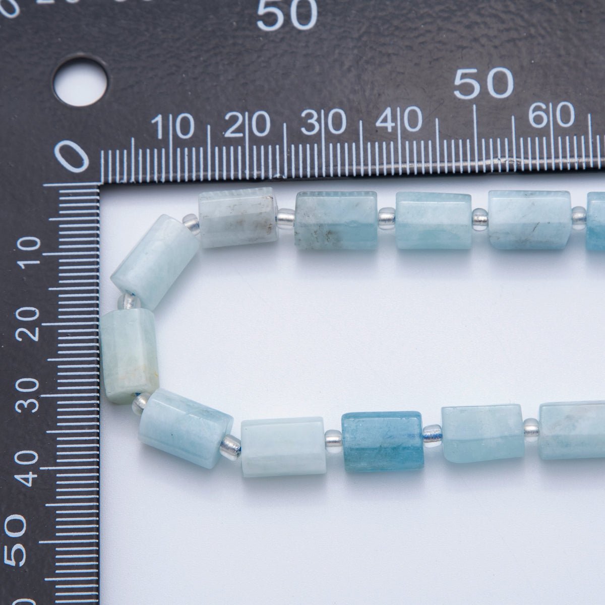 10.5mm Bead Natural Gemstone Cylinder Tube Strand Finding | WA-1504