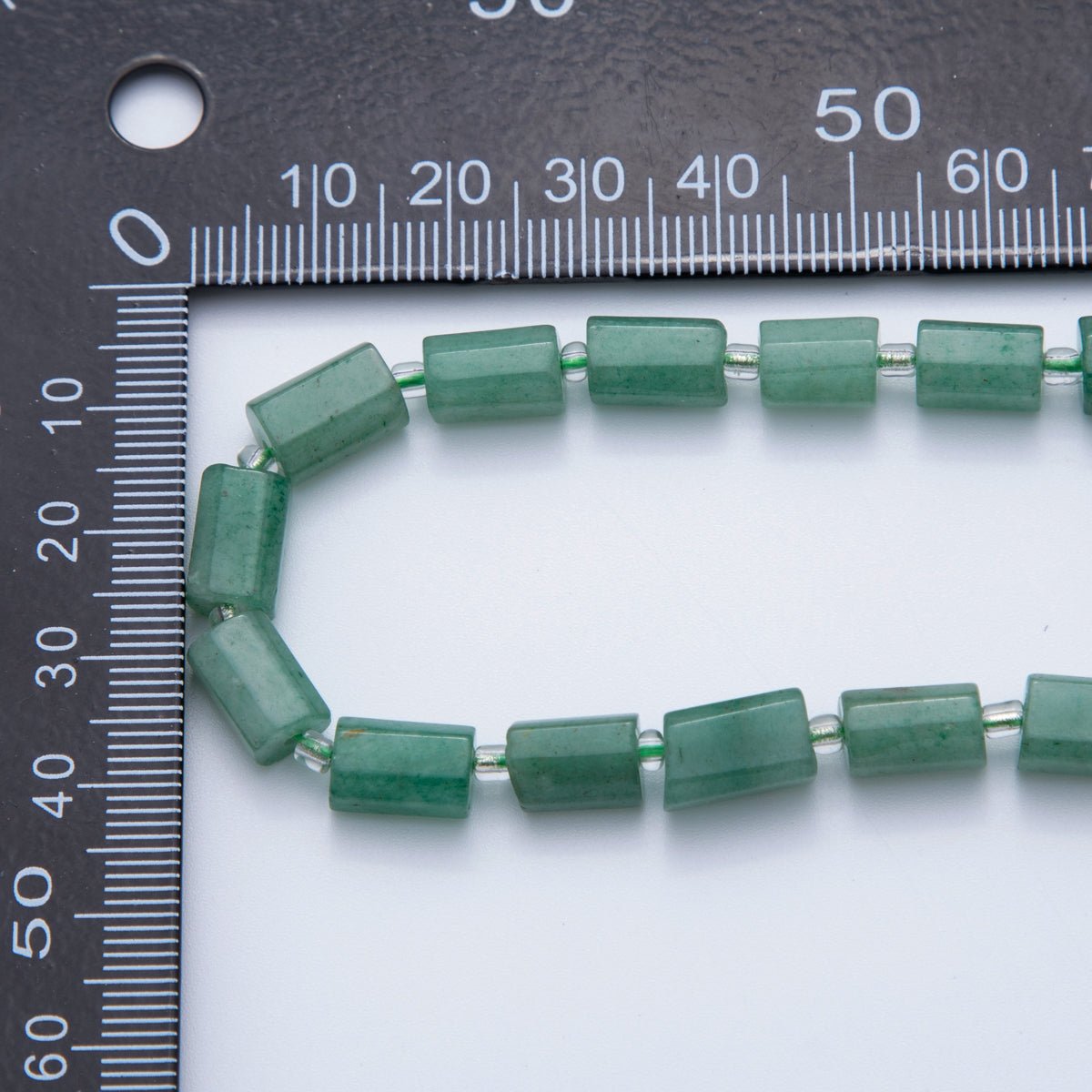 10.5mm Bead Natural Gemstone Cylinder Tube Strand Finding | WA-1504