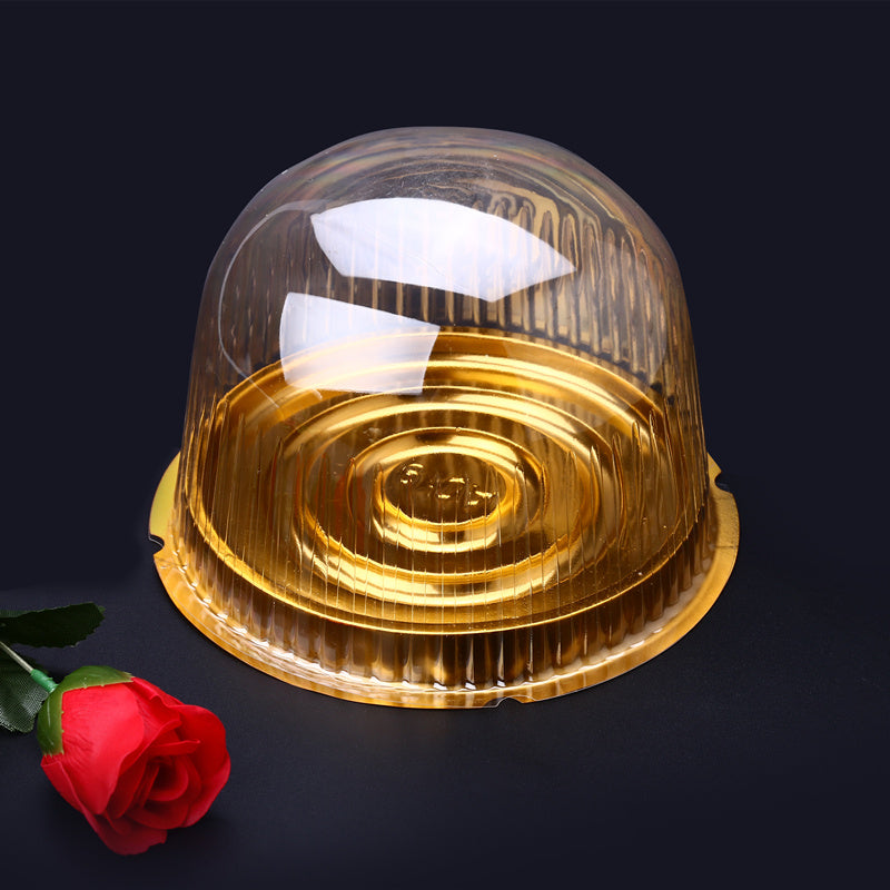 Transparent Round Cake Packaging Box