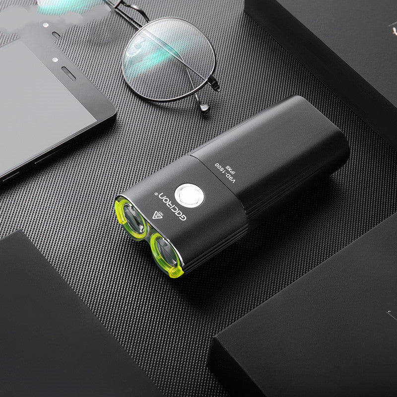 Waterproof 1600 Lumens Bicycle Headlight Power Bank