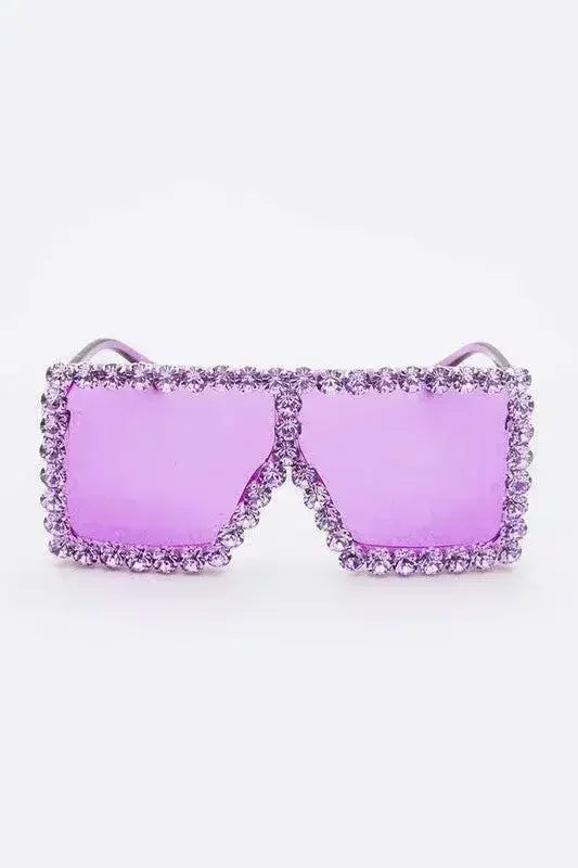 Crystal Shield Sunglasses - UV400 Protection &amp; Oversized Fit