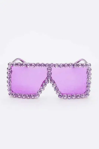 Crystal Shield Sunglasses - UV400 Protection &amp; Oversized Fit