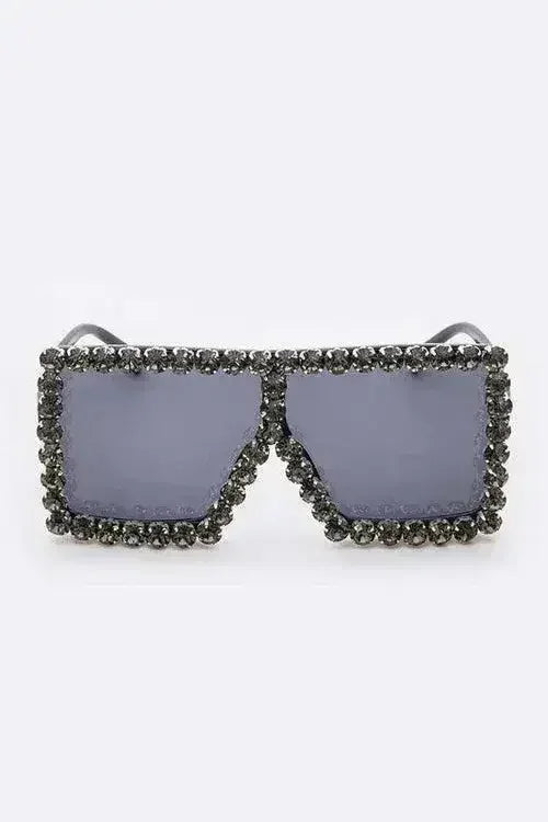 Crystal Shield Sunglasses - UV400 Protection &amp; Oversized Fit
