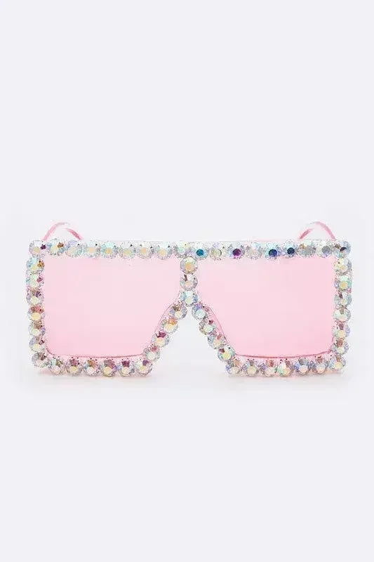 Crystal Shield Sunglasses - UV400 Protection &amp; Oversized Fit