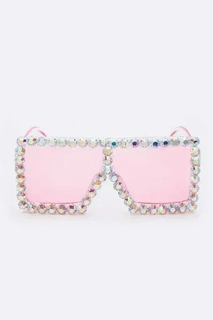 Crystal Shield Sunglasses - UV400 Protection &amp; Oversized Fit