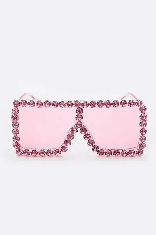 Crystal Shield Sunglasses - UV400 Protection &amp; Oversized Fit