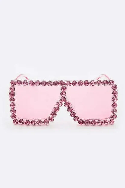 Crystal Shield Sunglasses - UV400 Protection &amp; Oversized Fit