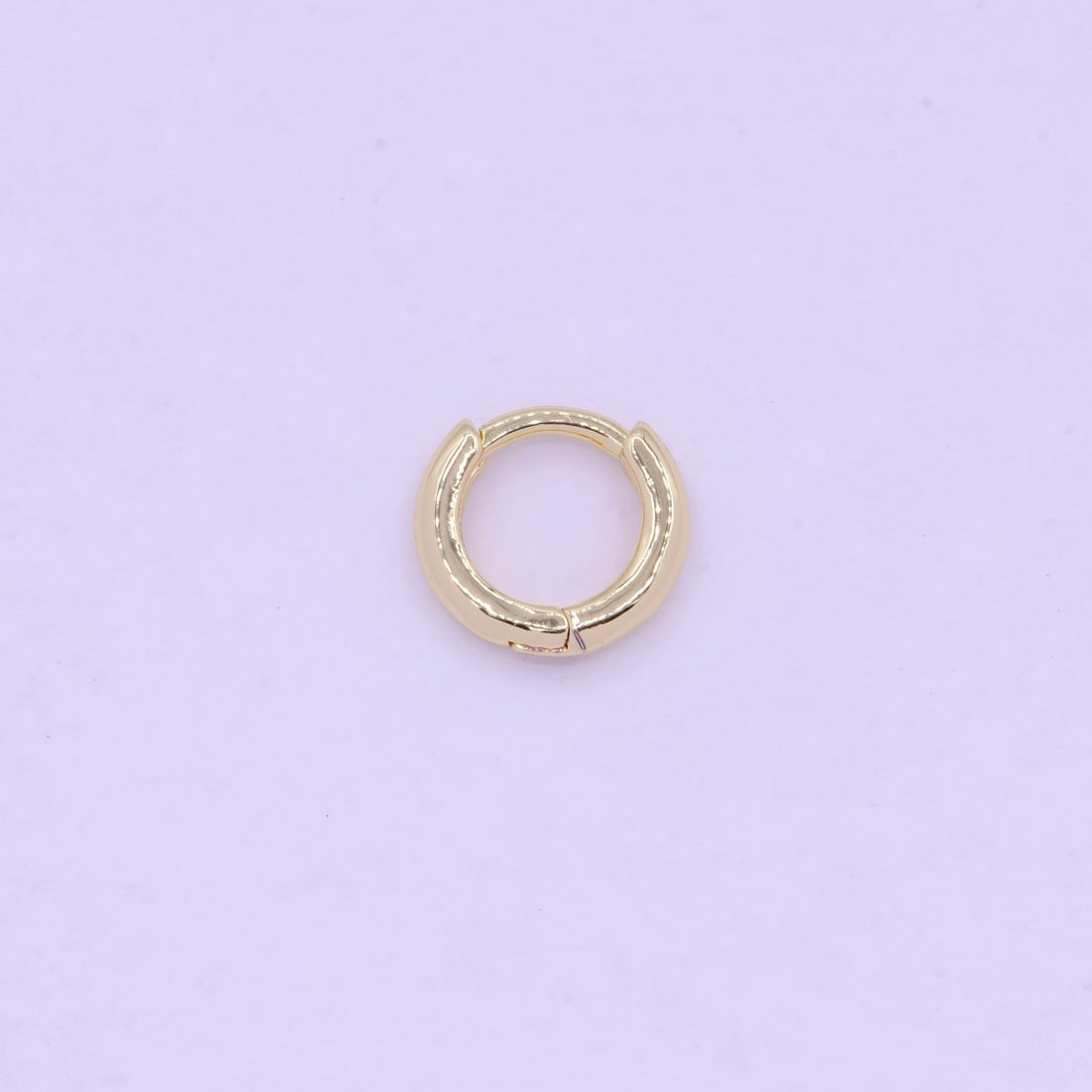 10mm Hoop Earrings in 14k Gold Filled Huggie Hoop Earrings Gold Hoop Earrings Simple Sleeper Hoops Earrings, Small Hoop Earrings Q-026