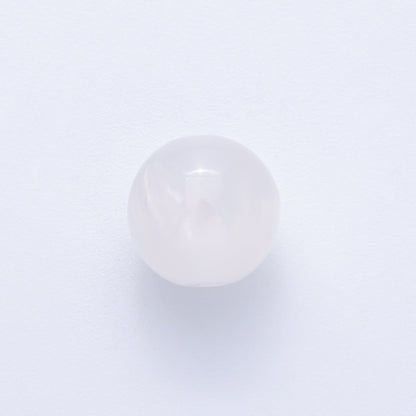 10pcs 12mm Black, White, Blue, Green, Grey, Pink, Red, Teal Glitter Resin Round Bead | B686 - B694