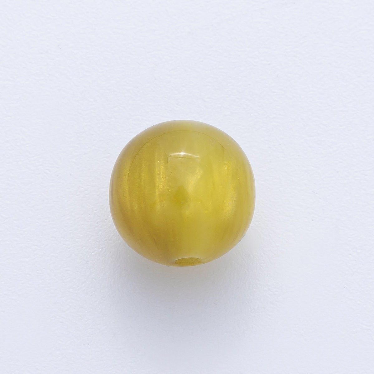 10pcs 12mm Black, White, Blue, Green, Grey, Pink, Red, Teal Glitter Resin Round Bead | B686 - B694
