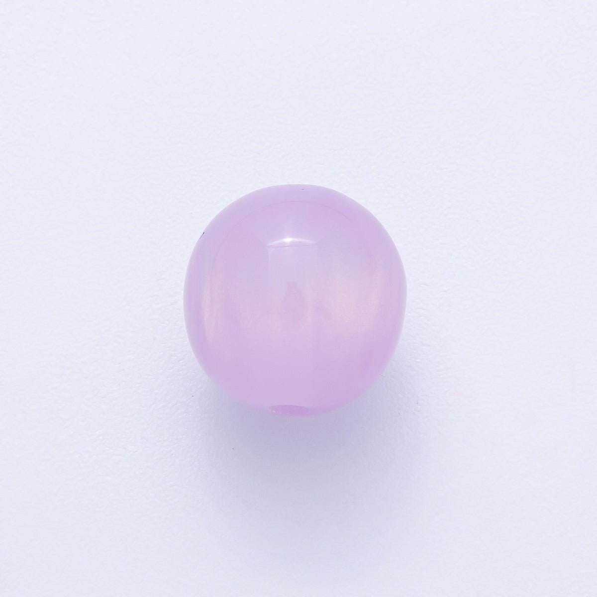 10pcs 12mm Black, White, Blue, Green, Grey, Pink, Red, Teal Glitter Resin Round Bead | B686 - B694