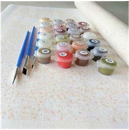 Cross-border one generation digital painting diy frameless custom
