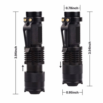 395nm 365nm flashlight detection light
