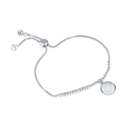 Western Fashion Simple Smiley Bracelet Women&