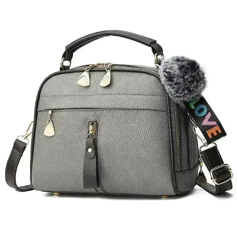 PU Leather Fashion Sweet Ladies&
