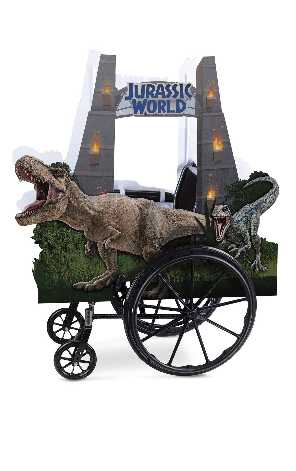 Jurassic World Adaptive Wheelchair Cover Child Costume Accessory