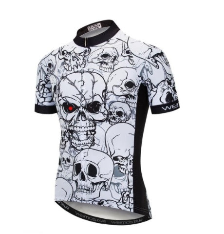 Weimostar skull jersey men&