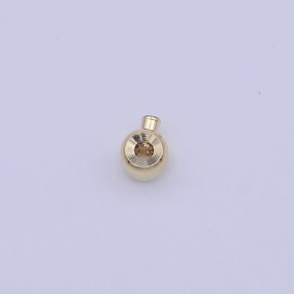 12 Pieces Gold Filled Jewelry Bead Connector Link Crimp Supply Making in Gold &amp; Silver | B-608 B-611