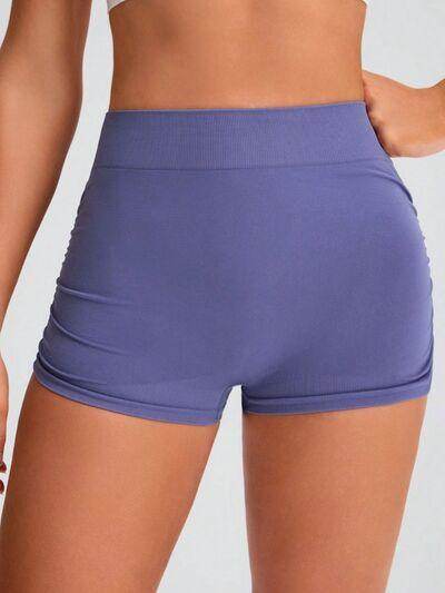Elastic Waist Active Shorts for Comfort and Performance
