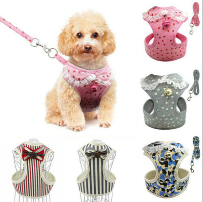 Pet Cute Chest Strap Breathable Tank Top Style Dog