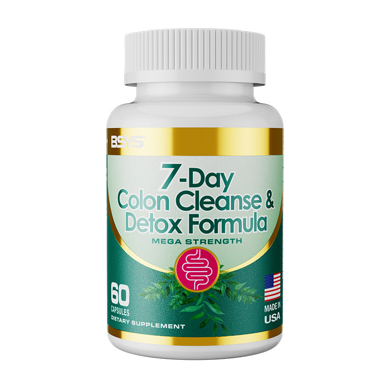 7-Day Colon Cleanse &amp; Detox Formula Capsulese