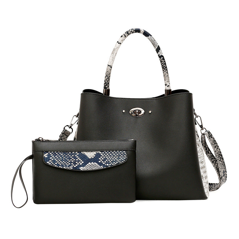 Wild snakeskin pattern workplace women&