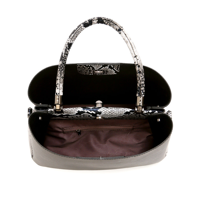 Wild snakeskin pattern workplace women&