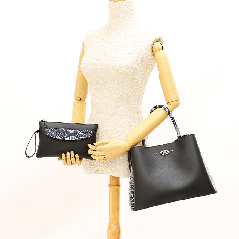 Wild snakeskin pattern workplace women&