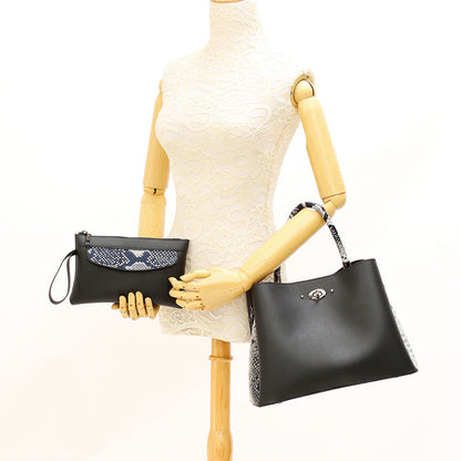 Wild snakeskin pattern workplace women&