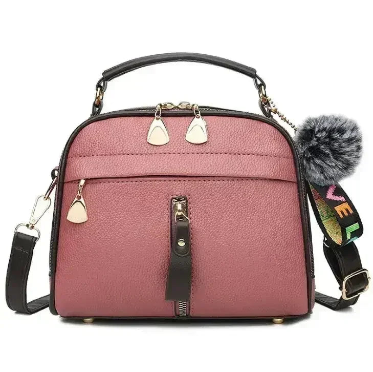 PU Leather Fashion Sweet Ladies&