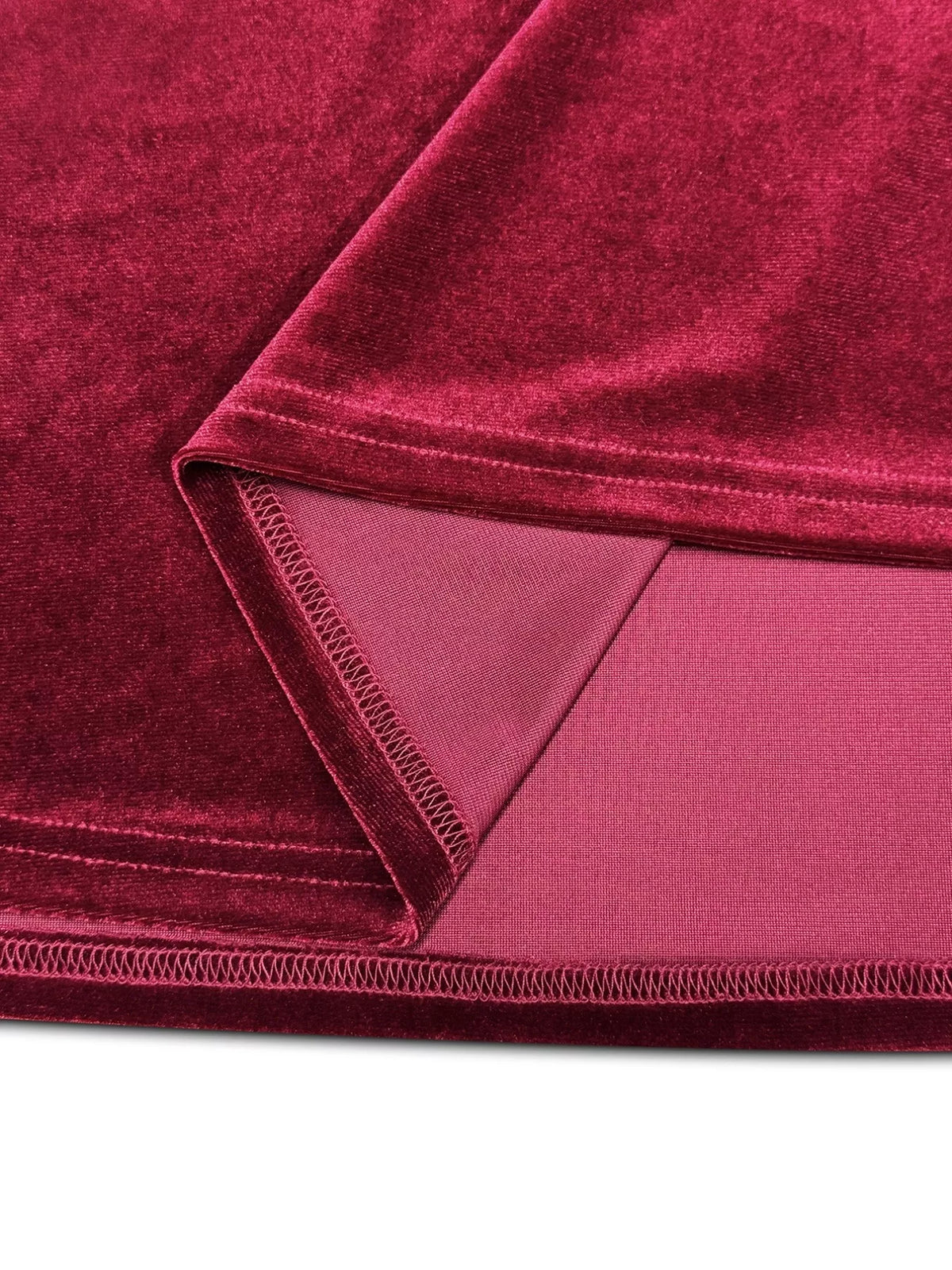 Velvet Long Sleeve Maxi Dress