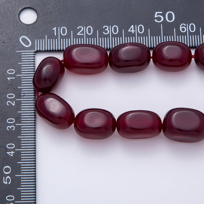 12mm Aventurine, Pink Quartz, Carnelian, Amethyst, Peridot, Tourmaline Oval Gemstone Bead Strand Finding | WA-00269