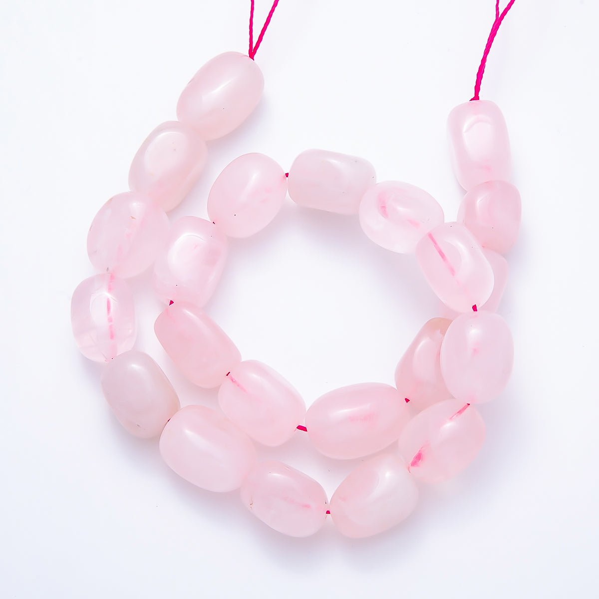 12mm White Quartz, Rose Quartz, Aventurine, Tiger Eye Rectangle Gemstone Bead Strand Finding | WA-00492 ~ WA-00496