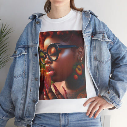 “Georgia Peach” Cotton Graphic Tee