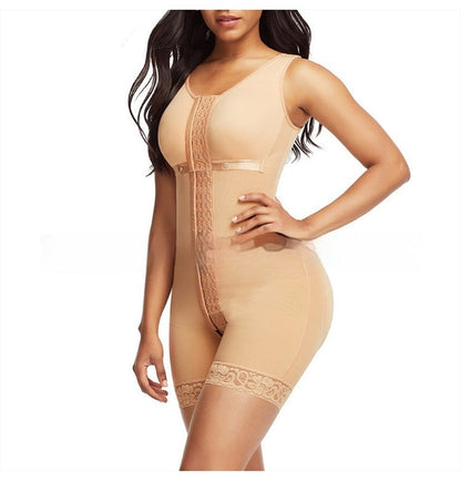 Belly Contracting Hip Lift Body Shaping Jumpsuit