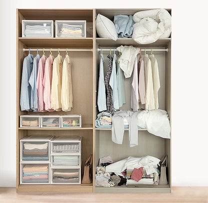Drawer And Drawer Drawer Style Transparent Storage Box