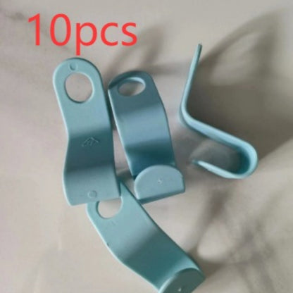 Plastic Closet Stack Hanger Rack Multi-function Wardrobe Space-saving Hanger Hook Coat Hook Bedroom Storage Wardrobe Organizer