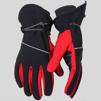 Warm Ski Riding Gloves Fleece-lined Thickened