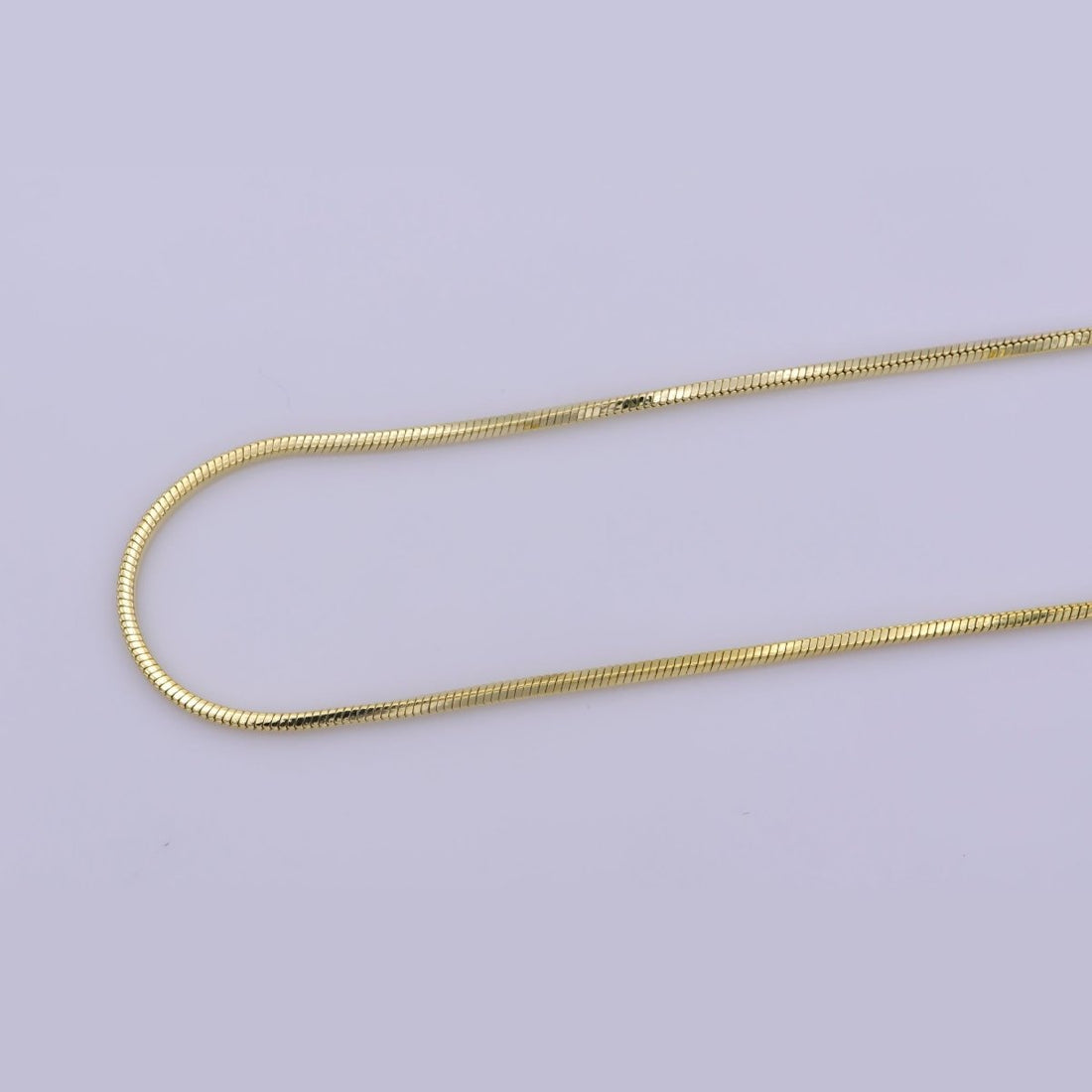 1.3mm Snake Herringbone 18 Inch, 20 Inch Layering Chain Necklace | WA-402 WA-403 Clearance Pricing