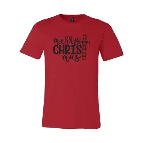 Merry Christmas Cross Shirt