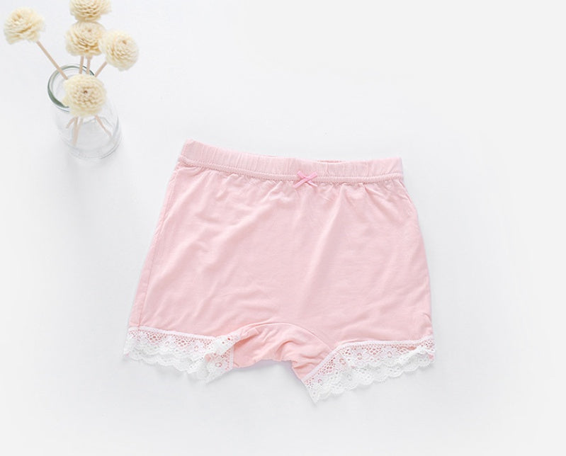 NUMO summer thin section girls safety pants modal girl three pants plus file anti-lighting children&