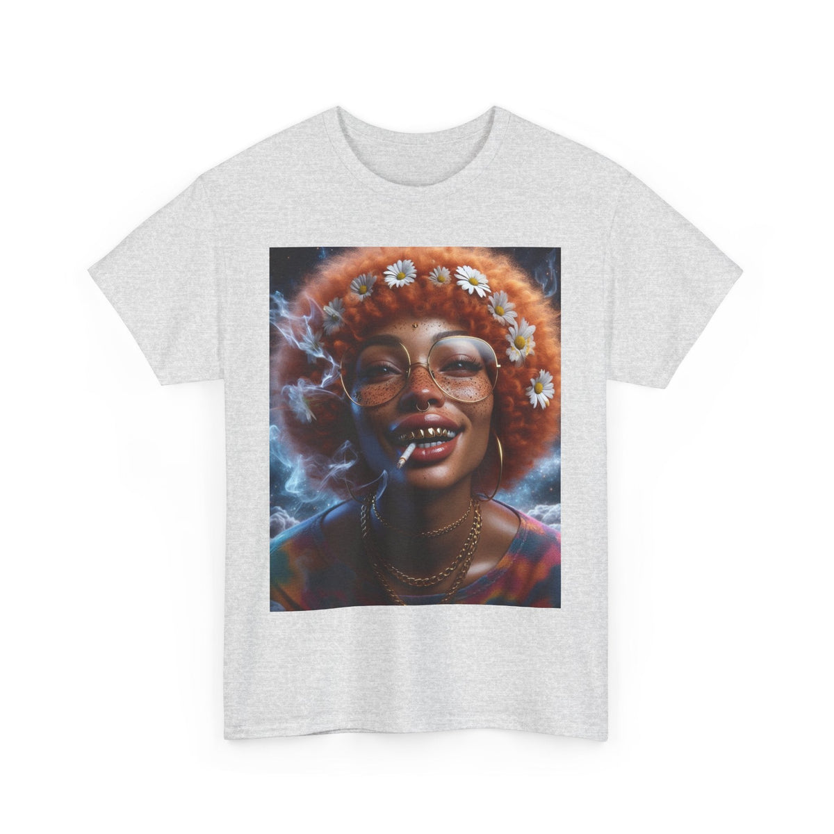 “Hella Trippy” Cotton Graphic Tee