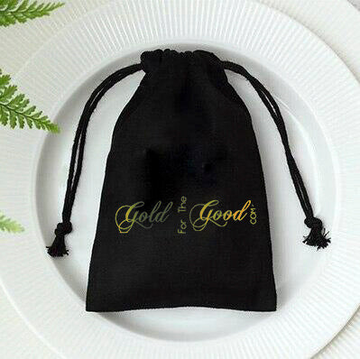 Flannel Drawstring Jewelry &amp; Earphone Storage Bag